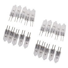 20 Pcs, G4 Halogen Lamp 12V 35W Pin Lamp Warm White