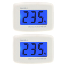 2X DM 55 - 1 AC 80 - 300 V Voltmetre Numerique LCD US Du Style de Stylo Electrique de Brancher