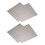 4 x Replacement 12 x 12 cm Plate Mica for Microwave 1