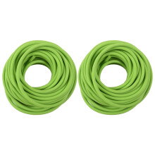 2X Tubing ÜBungsgummiband Katapult Dub Slingshot Elastic, GrüN 10M