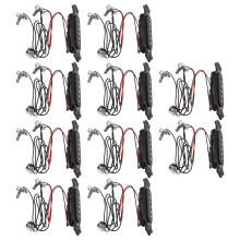 10X Magnetic Acoustic Pickup for Guitar Black