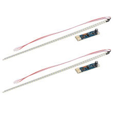 2X 315mm 15 Inch LCD Widescreen Dimmable Adjustable LED Lights Backlight Strip Kit