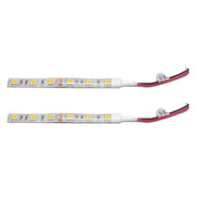 2X 10cm Waterproof Warm White 5050 Led Strip Lights 12V Caravan Boat Car