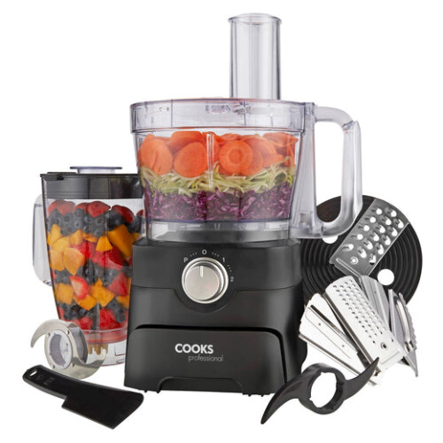 Cooks Professional Cooks Professional Food Processor | Black