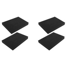 4PCS Pick Apart Foam for Toolbox Pre-Cutting Foam Insert High Density Shadow Foams 350x250x40mm