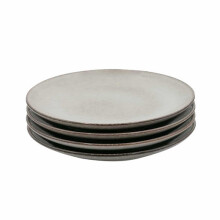 Cooks Professional Set of 4 Nordic Stoneware Side Plates | Grey