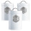 Cooks Professional Cooks Professional 3 Piece Kitchen Storage Set | White / Silver 1