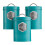 Cooks Professional Cooks Professional 3 Piece Kitchen Storage Set | Teal / Silver 1
