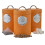 Cooks Professional Cooks Professional 3 Piece Kitchen Storage Set | Orange / Silver 1