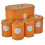 Cooks Professional Cooks Professional 5 Piece Kitchen Storage Set | Orange / Silver 1