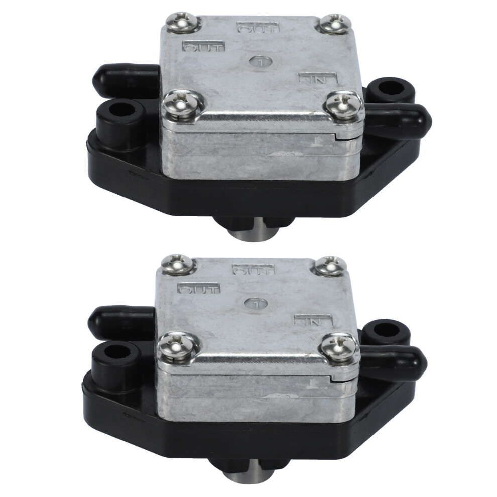 2X F4 4T Fuel Pump For Parsun Hdx Makara F5 F6 Makara F8 4 Cycle 4Hp 5Hp 6Hp 8Hp Outboard 67D-24410-01/02/03 Silver 4711948236050