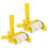 12Pcs Paint Edger Roller Brush Tools Portable Clean-Cut Brush for Home Wall Ceilings 2