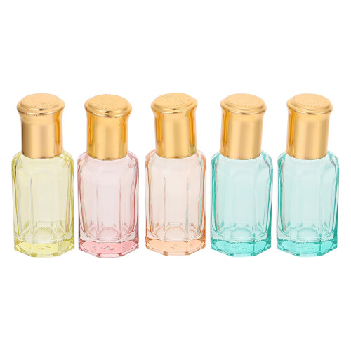 5Stk. Leere Ätherische Öl Roll-On Flaschen 9Ml 1