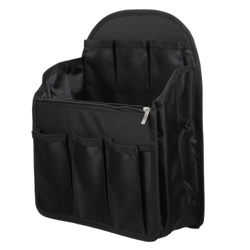 1St Mehrfachfach Geteilter Rucksack Organizer Einsatzbeutel (Schwarz) 2