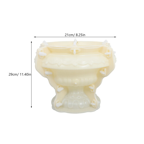 Planters Making Form Schablone Wiederverwendbare Bonsai Topf Betonform 2