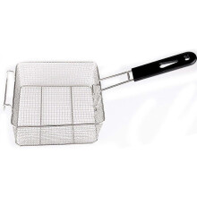 Stainless Steel Deep Fryer Basket, Fish Frying Chip Frying Fry Serving Basket Food Strainer Wire Chi gift for women/men