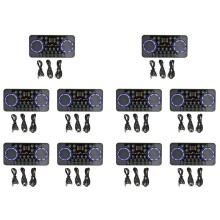 10X V300 PRO Sound Card 10 Sound Effects Noise Reduction Audio Mixers Headset Mic Voice Control for Phone PC