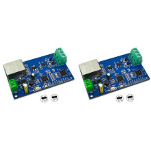 2X Module RS485 Vers Ethernet Transmission Série RS485 Vers Ethernet Module de Communication Portable Polyvalent et Pratique