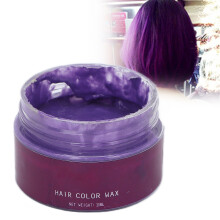 Lila Haarfärbewachs 30ml Temporäre Farbpaste & Styling Clay für Cosplay
