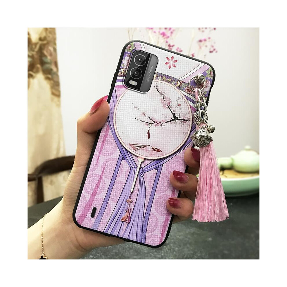 Nokia C210 Phone Case Â Anti-Knock Tpu Soft Cover, Waterproof, Dust-Resistant, Shockproof, Chinese Style With Tassel 9028731094120