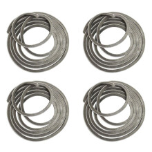 4X Dichtungs Streifen, Tür Bürsten Dichtung, Dichtungs Streifen, für Schiebe Türen, Fenster, Selbstklebende Isolierende Tür Dichtung,5Mx0,9Cm