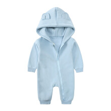 Baby Bear Ears Hooded Cotton Bodysuit 0-24 Months