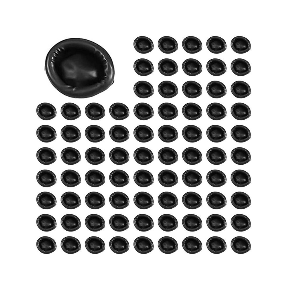 1600 Pcs Disposable Latex Finger Cots Protective Fingertips Gloves Black Anti Static Finger Cots Rubber Finger Sleeves 4713291124558