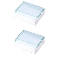 100Pcs Microscope Slides Blank Biology Glass Slide for Basic Biological Science 25.4x76.2MM
