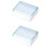 100Pcs Microscope Slides Blank Biology Glass Slide for Basic Biological Science 25.4x76.2MM 1