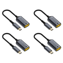 4X 140W Square Plug Laptop Charger to 5V 9V 20V USB C PD Power Adapter Converter Fast Charging Cable Cord for