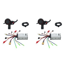 2X 36V 500W Controller+MR-100 LCD Display Dashboard Meter for M4 Electric Scooter Accessories