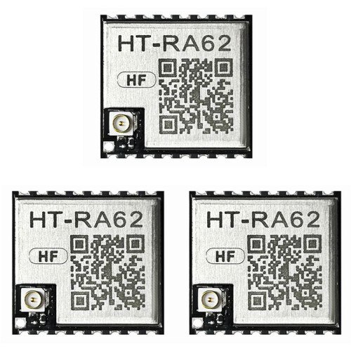 3X HT-RA62 LoRa Series Module SX1262 Secondary Development Supports LoRaWAN Protocol 868-915MHz