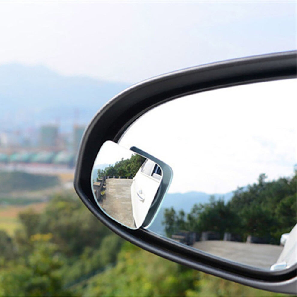 Sanwood 1 Pair Universal Car Auto Wide Angle Side Rearview Adjustable Blind Spot Mirror 9028731091907