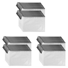 60 Stks B5 Documentenzakje met Rits, Bestandstassen met Rits, Bordspellen Opbergzakken voor Kantoor School Thuis Reizen, 11.4X8.2 Inch