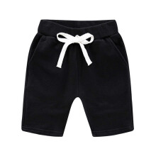 Småbarnsshorts for gutter og jenter, vårsommer, nye, ensfargede, elastiske, fritidsbukser, størrelser 1-9 år