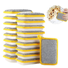 Washing up Sponge, Double Sided Kitchen Dishcloth, Multi-Purpose Absorbent Sponge, Bowl Dish Cleaning Pad Scrubber