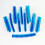 Glue Tabs Nylon Blue Car Dent Repair Tool 10 pcs 1