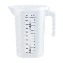 Measuring Cup with Scale Liquid Container Clear Measuring Jug with Handle Tea Shop Kitchen