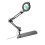 Lampe loupe flexible avec base en fer ferme, excellente pour les 1