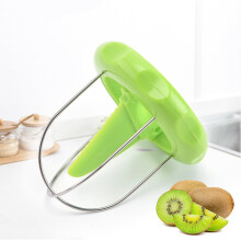 Kiwi Slicer Cutter Peeler Corer Kitchen Gadget Plastic 1-Piece Fruit Tool for Kitchen/Dining (Green),