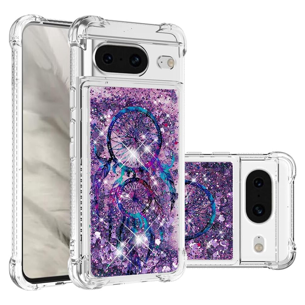 Compatible With Google Pixel 8 Â Glitter Quicksand Tpu Case, Sparkle Shockproof Bling Bumper For Women & Girls 9479868438965