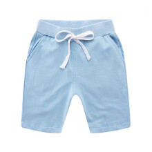 Shorts til drenge og piger, forår, sommer, nye, ensfarvede, elastiske bukser i taljen, størrelser 1-9 år