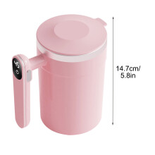 Self-Stirring Coffee Mug 400ml Rechargeable Stainless Steel