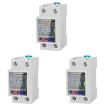 3X ATORCH GR2PWS Electricity Meter Tuya WiFi Rail Power Meter AC50-320V Digital Display