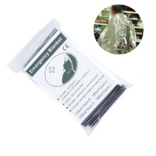 Cobertores térmicos de emergência para kits de primeiros socorros, equipamentos de sobrevivência a desastres naturais, retêm o calor corporal,