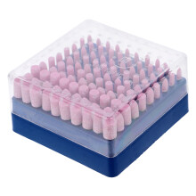 100Pcs Mounted Grinding Tools with Ceramic Abrasive Heads for Polishing Moulds and Metals