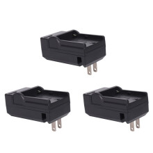 3X NP-F550 Battery Charger for NP-FM50, FM70, FM90, FM30, FM500H, FM51(USplug)