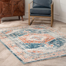 Derya Persian Vintage Accent Rug, 2' x 3', Blue