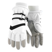 Children's Winter Velvet Skiing Gloves Warm Breathable