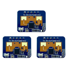 3X LD2410C 24G Human Presence Sensor FMCW Millimeter Wave Motion Detection Module DC5V